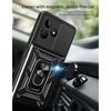 For Realme C53 4G Case Slide Camera Protect Armor Case For Oppo Realmi Realme C53 C 53 RealmeC53  Magnetic Holder Ring Cover