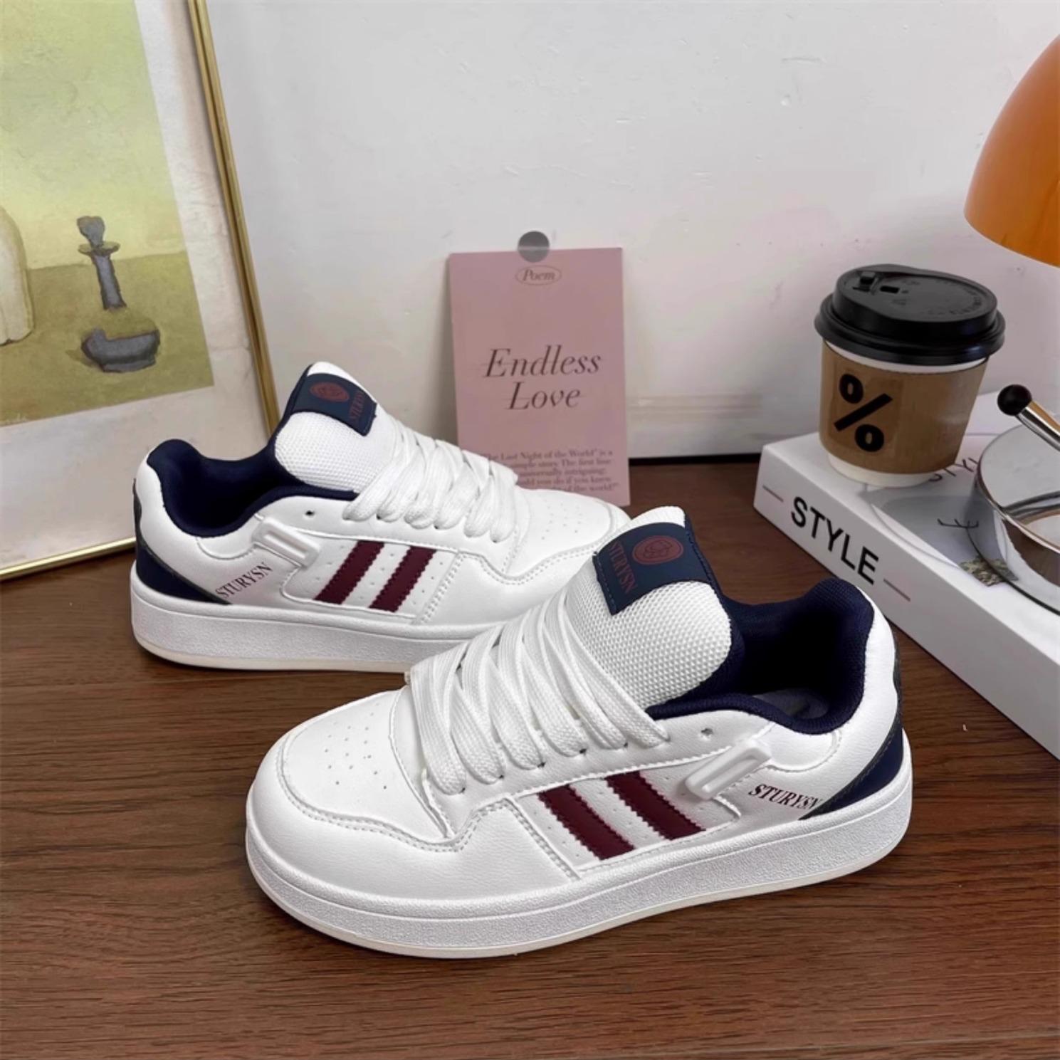 

Гонконгский ретро джинсовый дизайн, чувство хлебные туфли женские ins2025 осень новые универсальные повседневные кеды 40