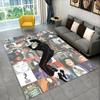 Retro MJ Michael Jackson King of Pop Rutschfester Teppich für Wohnzimmer, Schlafzimmer, Spielzimmer, Teppichbodenmatte Heimdeko Teppich Kinderzimmer