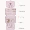 Zipper Closure Travel Toiletry Bag Cloth Women Cosmetic Bag Cosmetic Handbag  Unisex Toiletries