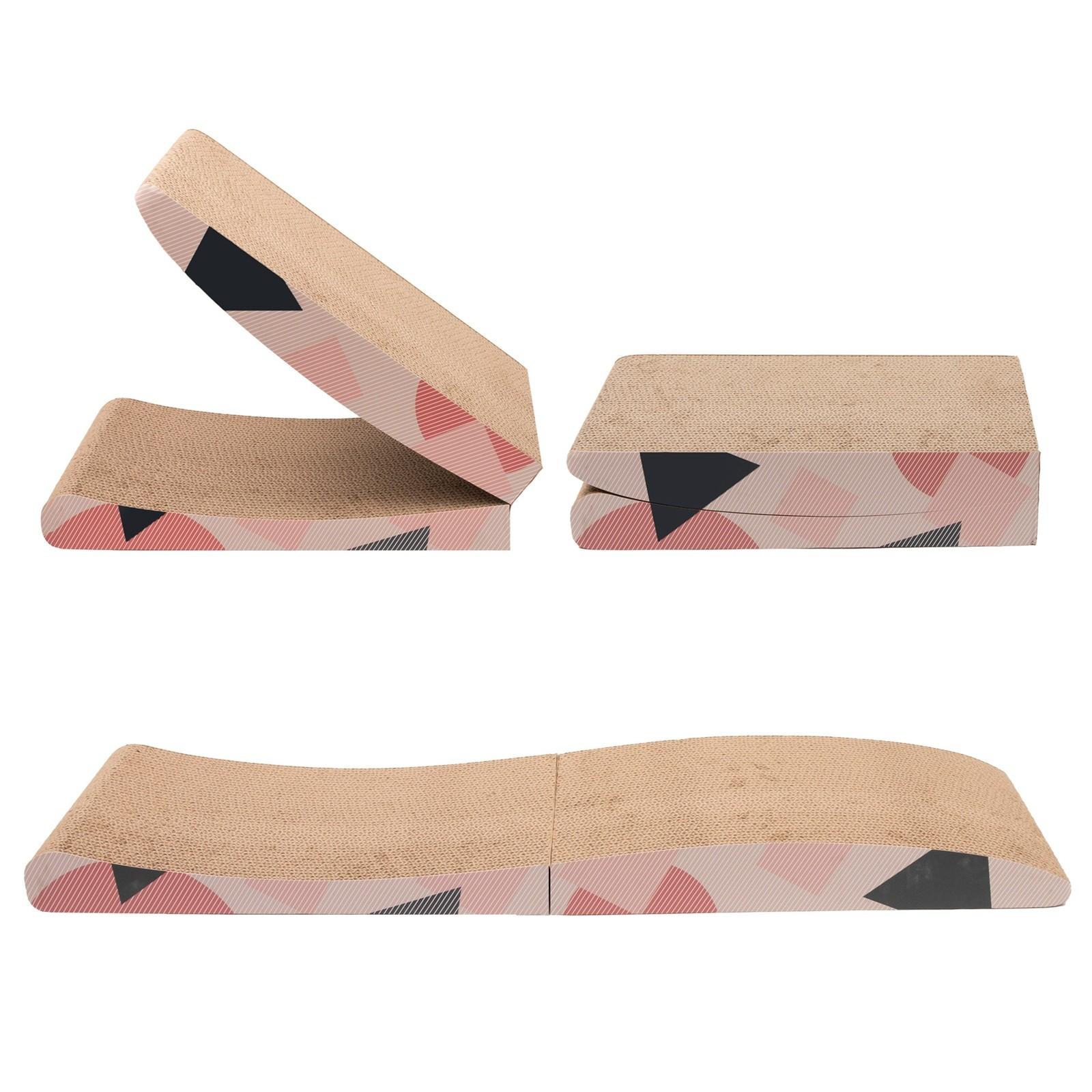 

Когтеточка из качественного картона, Когтеточка для ухода, Аксессуары для игр, сна и царапания кошек One Size