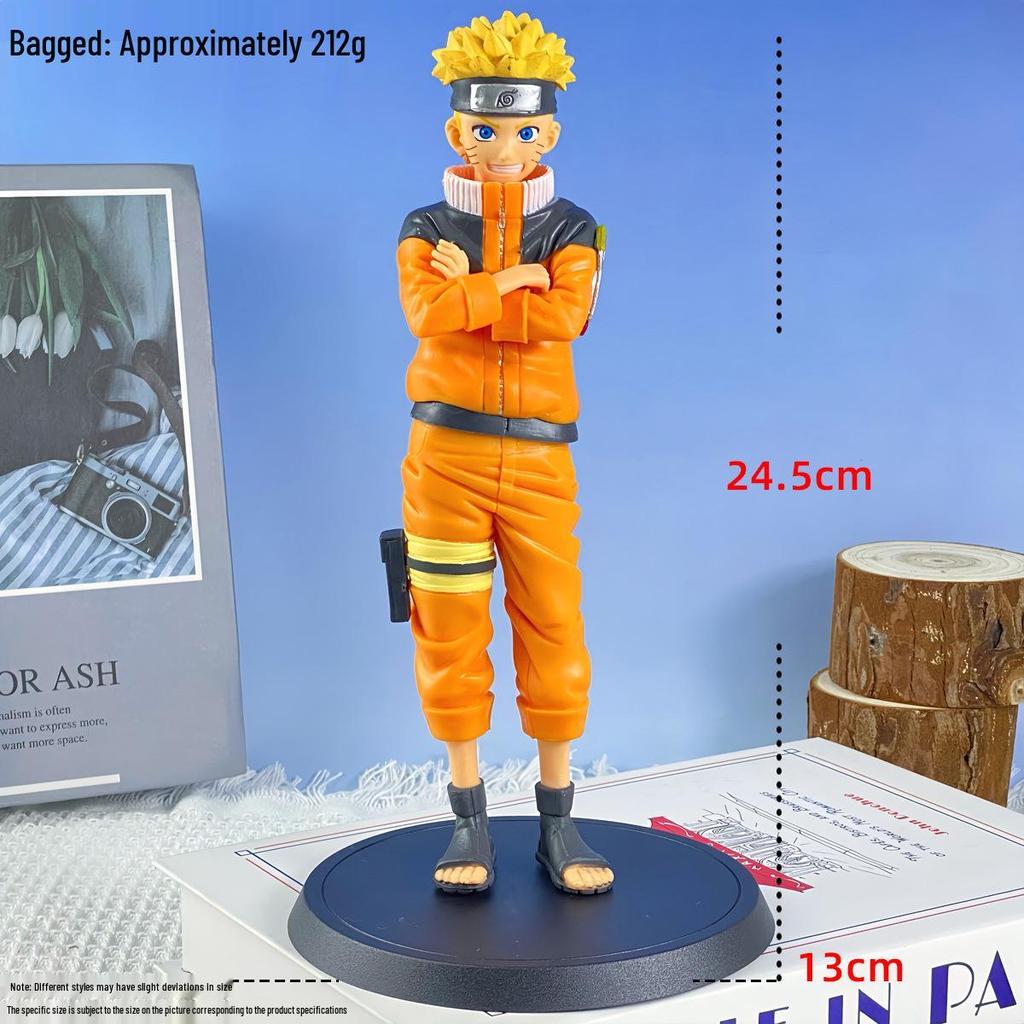 Naruto Anime Figure: Great Sword Model Featuring Kakashi, Itachi, Sasuke, Minato, and Sakura