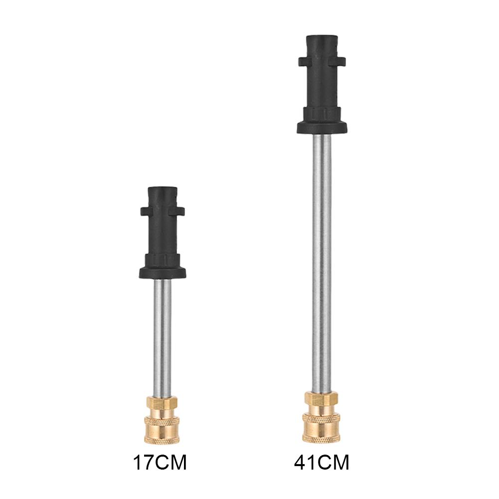 17/41CM Extension Wand for High Pressure Wash Gun Extension Lance Wand 1/4 Quick Connector Extender Rod for Karcher K2-K7 Series