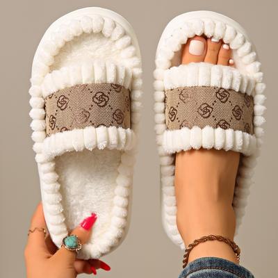 Fashion Autumn Winter Women Home Slippers Open Toe Non Slip Slippers Lightweight Walking Sandals Anti-slip Designer Shoes Slides Women