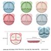 Little Bear Silicone Suction Plate & Bib Set for Infants and Toddlers