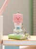 Square Apeach LED Keycap Figure Keyring_Apeach