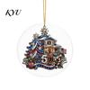 Decorative Mantel Fence Accents 250th Anniversary Acrylic Hanging Ornament, Double Side Printed Festive Holiday Decor Christmas Door Window