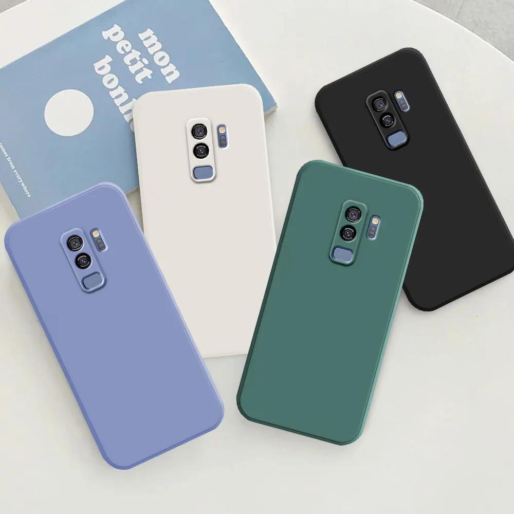 For Samsung S9 Plus S8 S10 Plus S10 Lite Case Funda Soft Silicon Shockproof Bumper Case Galaxy S8+ S9+ Back Cover Colorful Coque