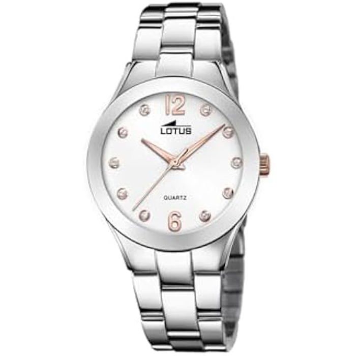 Montre - LOTUS - Bliss 18884/1 - Acier Inoxydable - Cadran Argenté - Étanchéité 5 ATM