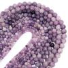 Natural Lilac Stone Beads 4 6 8 10 12mm Purple Round Loose Spacer Beads For Jewelry Making DIY Bracelets Necklace Accessories