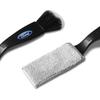 Car Clean Double Head Brush Car Brushes Detailing Interior Soft Detailing Brush Car Interior Accessories For Ford Fiesta MK4 MK5 MK6 MK7