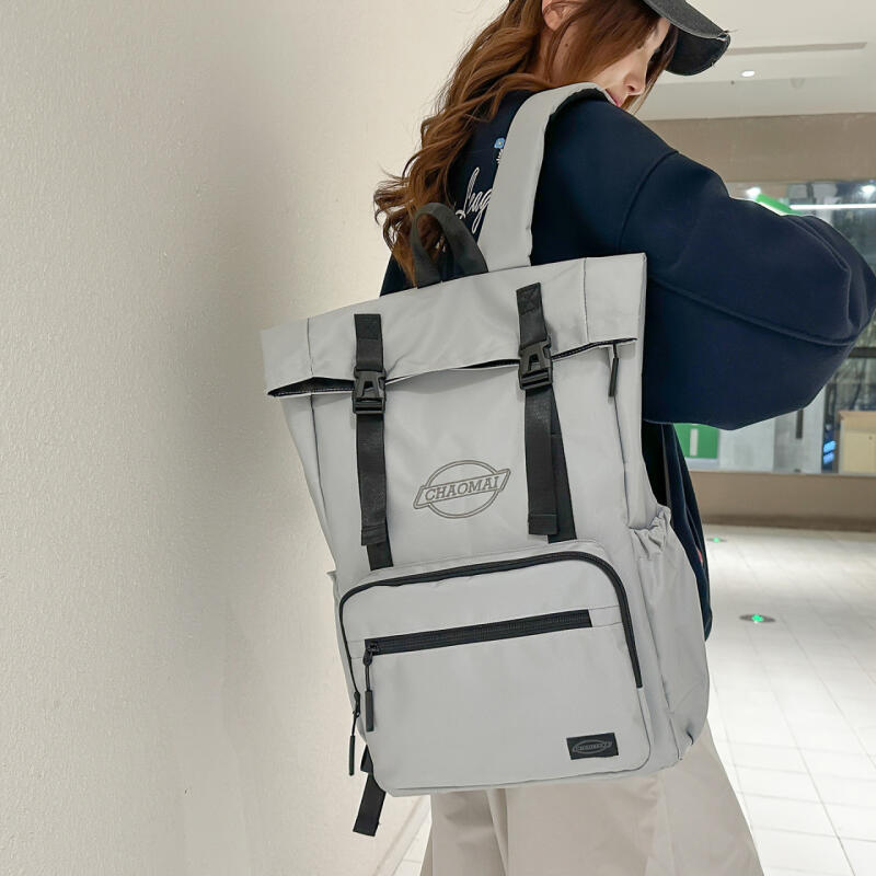 Lightweight Men's Large Capacity Backpack Junior High School Student Schoolbag Women's Travel Computer Backpack