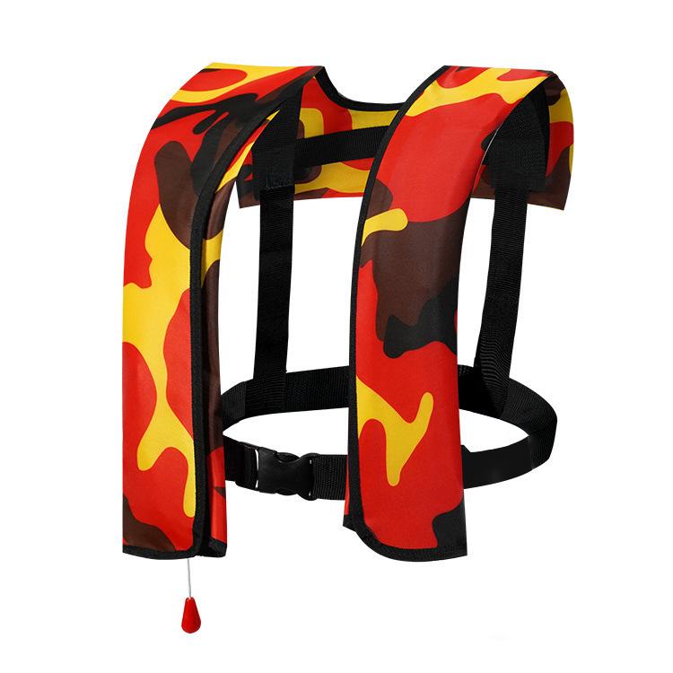 High Buoyancy Portable Inflatable Life Jacket for Marine and Fishing