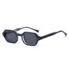 New Black Square Retro Sunglasses Branded Designer Concave Irregular Thick Frame Men Women Fashion Sun Glasses Uv400
