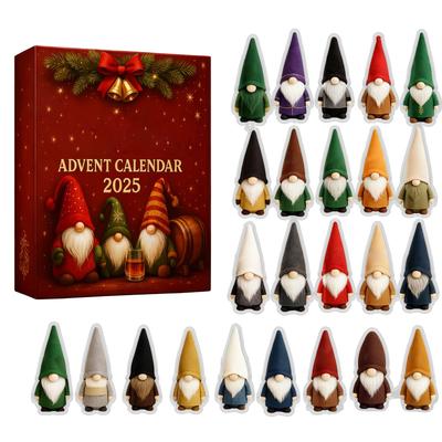 Advent Calendar – 24-Day Christmas Advent Calendar, Surprise Christmas Countdown Gift, Acrylic Flat Pendant (2D)