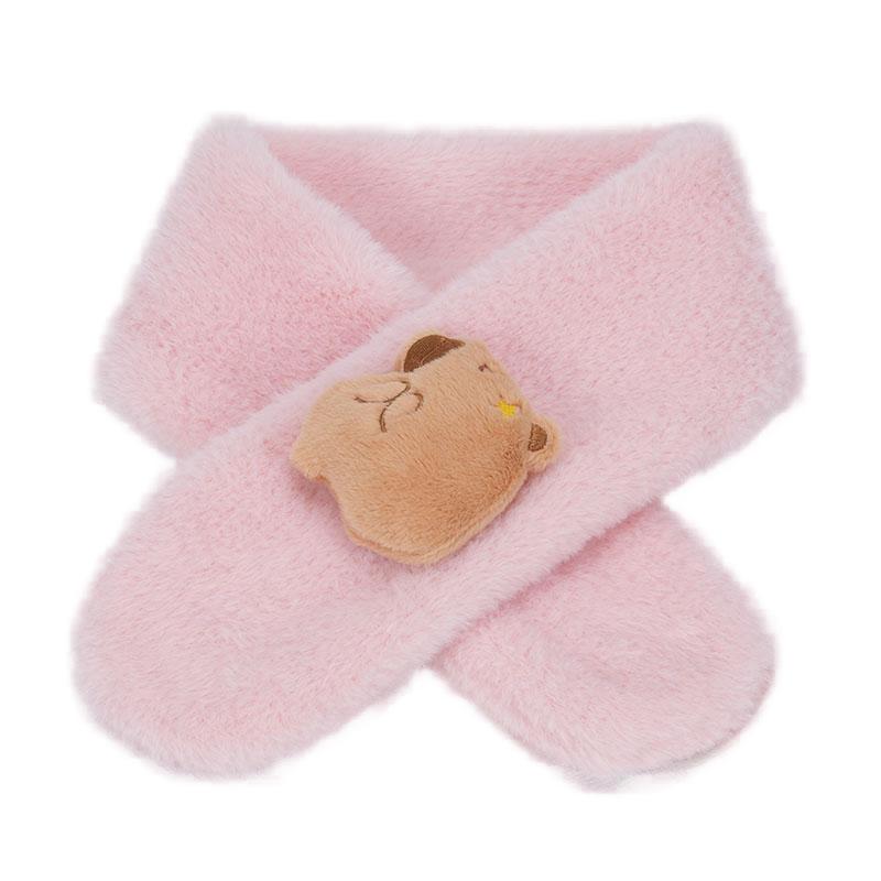 Kinder Cartoon Plüschschal - Herbst/Winter Warmer Nackenschutz für Mädchen & Jungen