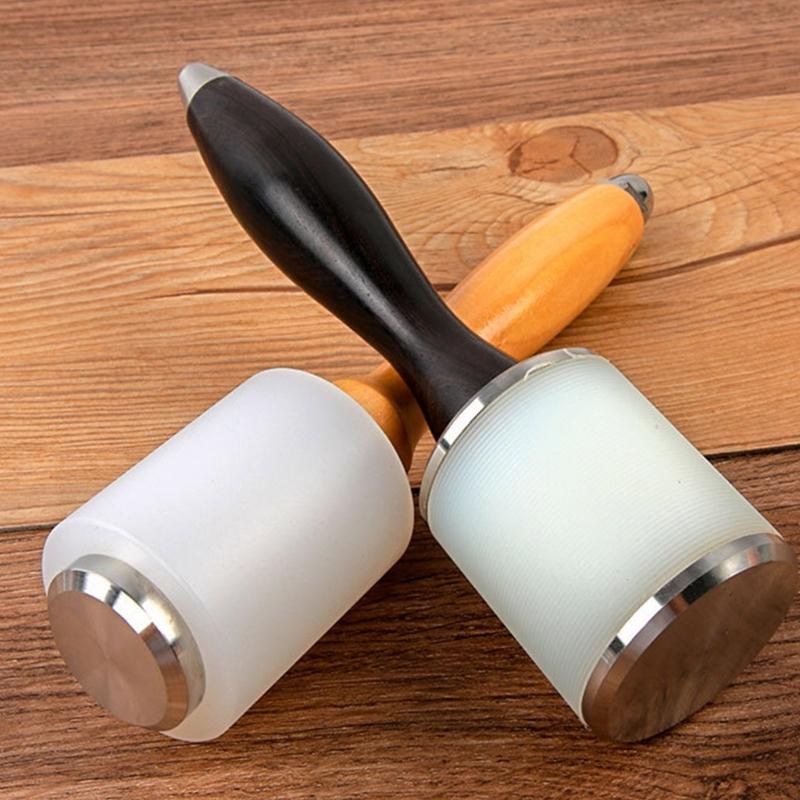 Wood/Plastic/Metal Handle Mallet Craft Tools Sew Carving Tools for DIY Stamping