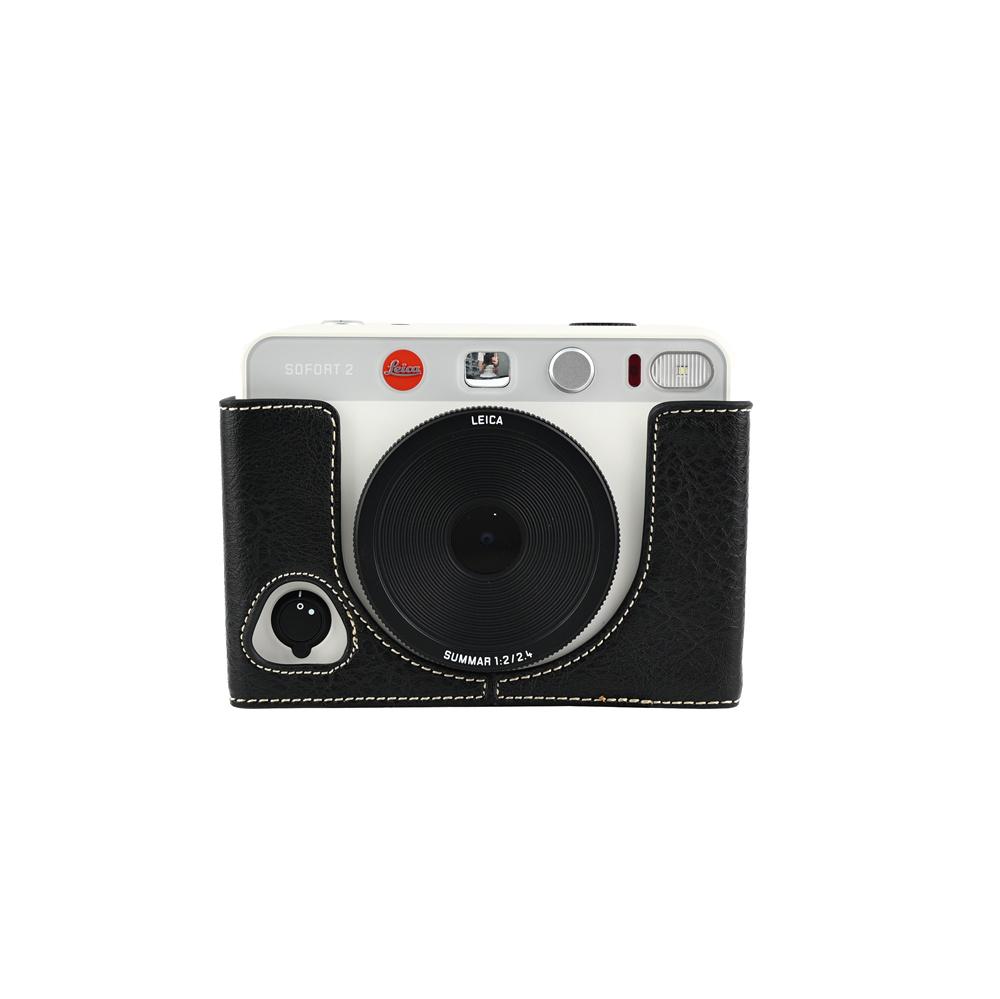 

Litchi Skin PU Leather Half Case for Leica Sofort 2 Protective Camera Base Cover