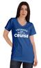 Inkmeso Vaccinated And Ready To Cruise Funny Pro-Vaccine Crew Neck T-shirt For
