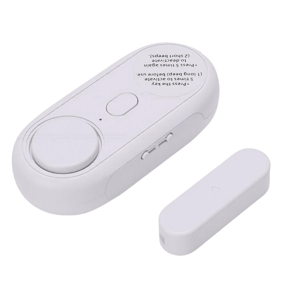 Door Window Alarm Sensor Anti Theft 120dB Loud Glass Break Alarm Window Vibration Alarm for Home Security