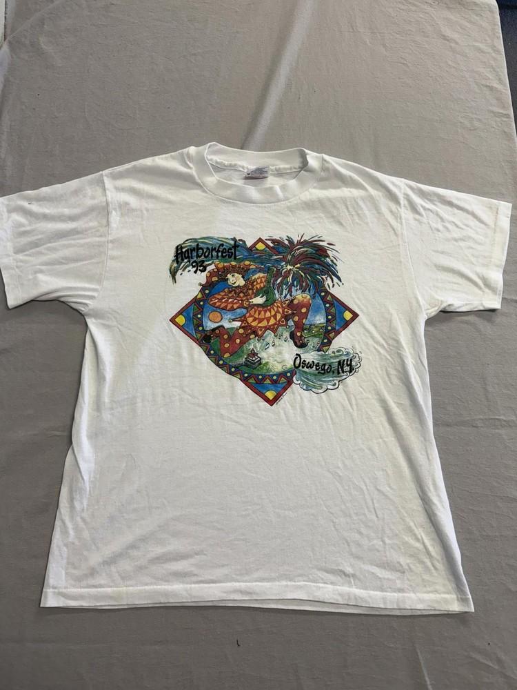 Vintage Oswego NY Harborfest 1993 T-shirt New York Tee - L Unisex T-Shirt XXXL