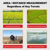 A25F-EM90 Handheld GPS Land Meter Land Area Meter For Farmland Mountain Lake Mining Slope Distance Area Measuring Instrument