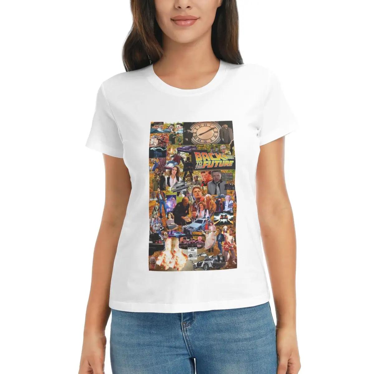 

Women TShirt Back To The Future Summer Short Sleeve Tees ONeck Cotton T Shirts Clothes Tops Streetwear S