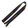 5# Rainbow Color Zippers Tape with Zipper Slider 40-80cm Zipper Tape Household Sewing Accessories Clothes Bag Universal