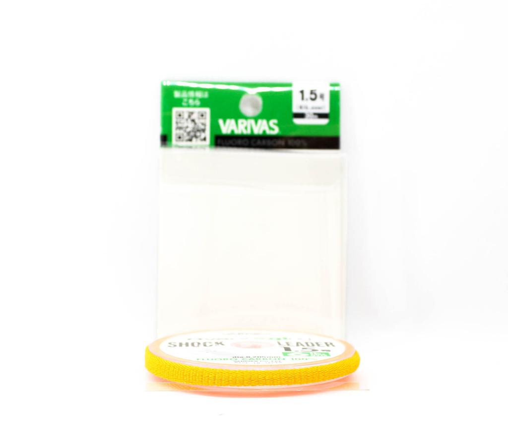 Varivas Fluorocarbonový Egingový Šokový Návazec 30m 1.5, 6lb (5279)