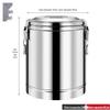 Lianmei Commercial Stainless Steel Insulated Food Container