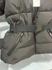 Women's Warm Ski Suit Jacket with Belt, Long Sleeve