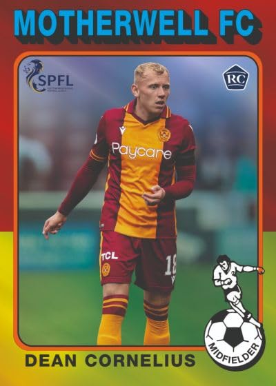 SPFL Topps Chrome Topps Шотландская Премьер-лига Topps Chrome Футбольная карта 2022-2023 2022-2023