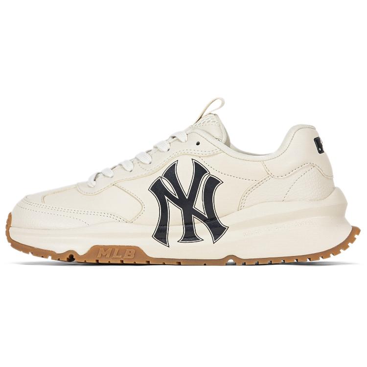 New MLB Chunky Runner Basic Yankees 'Beige White Navy' 3ASHCRB3N-50CRS