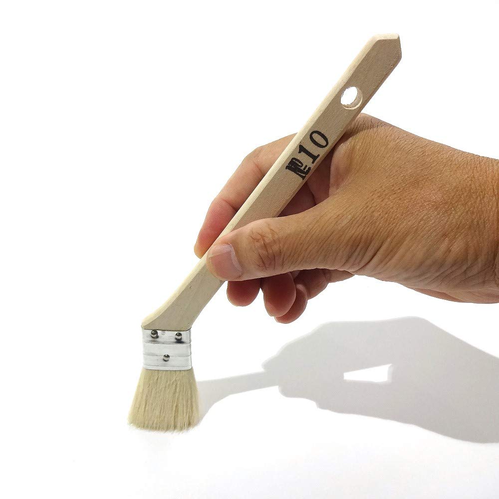 Hakeichi Varnish Champion Goat Set of 10 Brush, Type, Hair, 30mm,