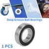 Motoforti 6902DD Deep Groove Ball Bearings P0 15x28x7mm Lubricated Bearings Double Rubber Seal Scooter Skateboard Wheel