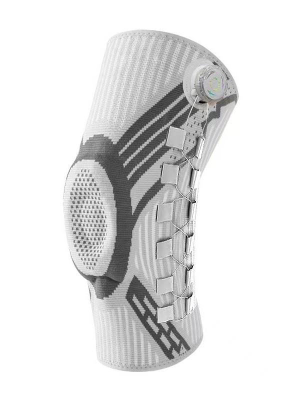 Verstellbare rutschfeste Silikon-Kniebandage für Outdoor-Sportarten und Laufen