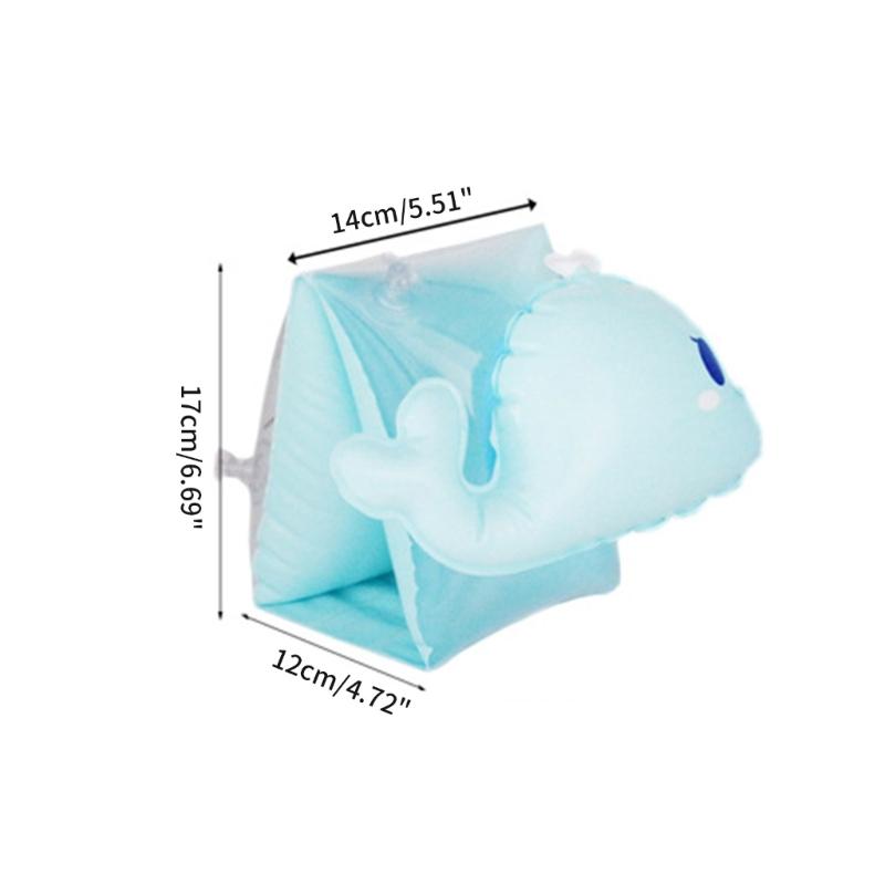 1 Pair Arm Floaties Arm Rings Swimming Inflatable Armbands Swim Float Arm Bands