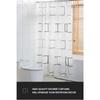 Bird And Flowers Shower Curtain Waterproof Bathroom With Hooks