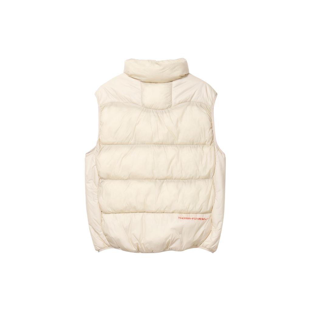 Nike Therma-Fit Adv ACG Lunar Lake Høyhalset Trykket Vest Unisex Topper Sand-Dune White FD4056-126