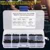 Screw Pan  Screw Black M2/M2.6  Pan  Self Tapping Screws Set Assortment Kit Pan  Tapping Screw