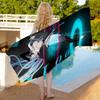 H-HatsuneS M-Miku Big Microfiber Beach Towels Quick Dry Towel Sand Beach Towels Pool Towel for Travel Swim Pool Yoga