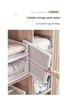 Multi-Model Plastic Clothing Folder: Drawer-Type Layered Storage Organizer with Built-in Shelf for Wardrobes