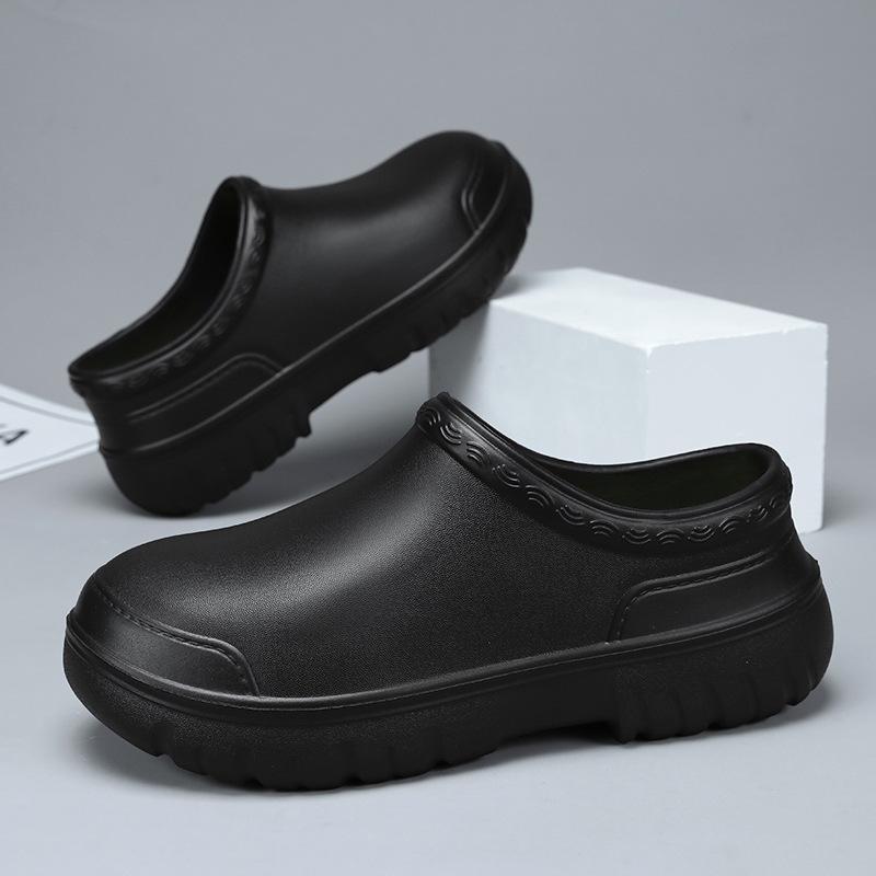 Professional Chef Shoes Nurse Shoes Operating Room Shoes White Non-slip Waterproof Oil-proof Work Shoes Lightweight Chef Shoes Ladies