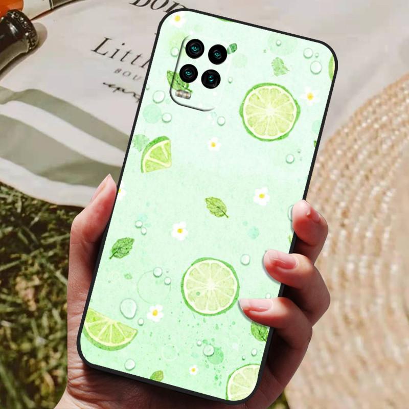 For Xiaomi Mi 10 Lite 5G Case Silicon Back Cover Phone Case for Xiaomi Mi 10 Lite Cases mi10 Lite Soft bumper coque Cool Fundas