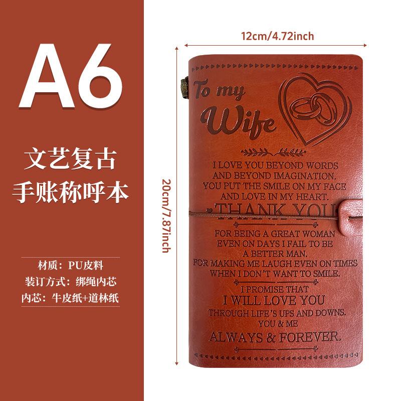 Notebook Customized Handbook TN Stationery Travel Notepad