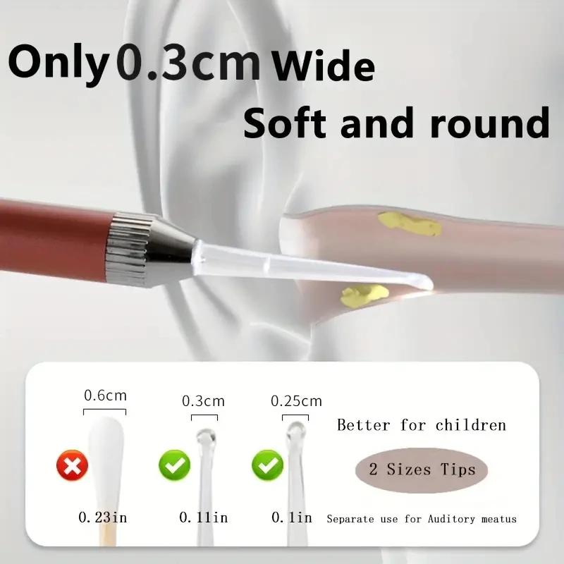 Visual Ear Wax Picker for Kids – Safe LED Lighted Curette for Gentle Cleaning | Includes Ear/Nose Tweezers for Multi-Use