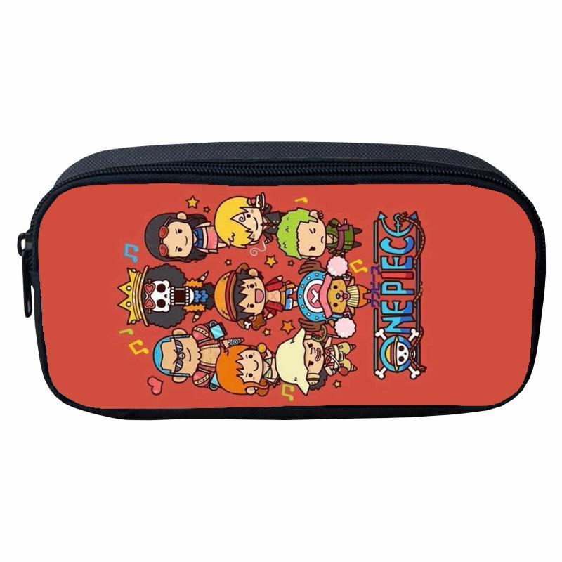 Children's Cartoon Pirate King Pencil Case - Stylish Storage for School Supplies