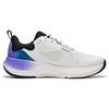 Li Ning Soft Go Darbe Emici Kaymaz Düşük Bilekli Günlük Ayakkabılar Erkek Ayakkabıları Beyaz Mavi Mor AGLT125-1