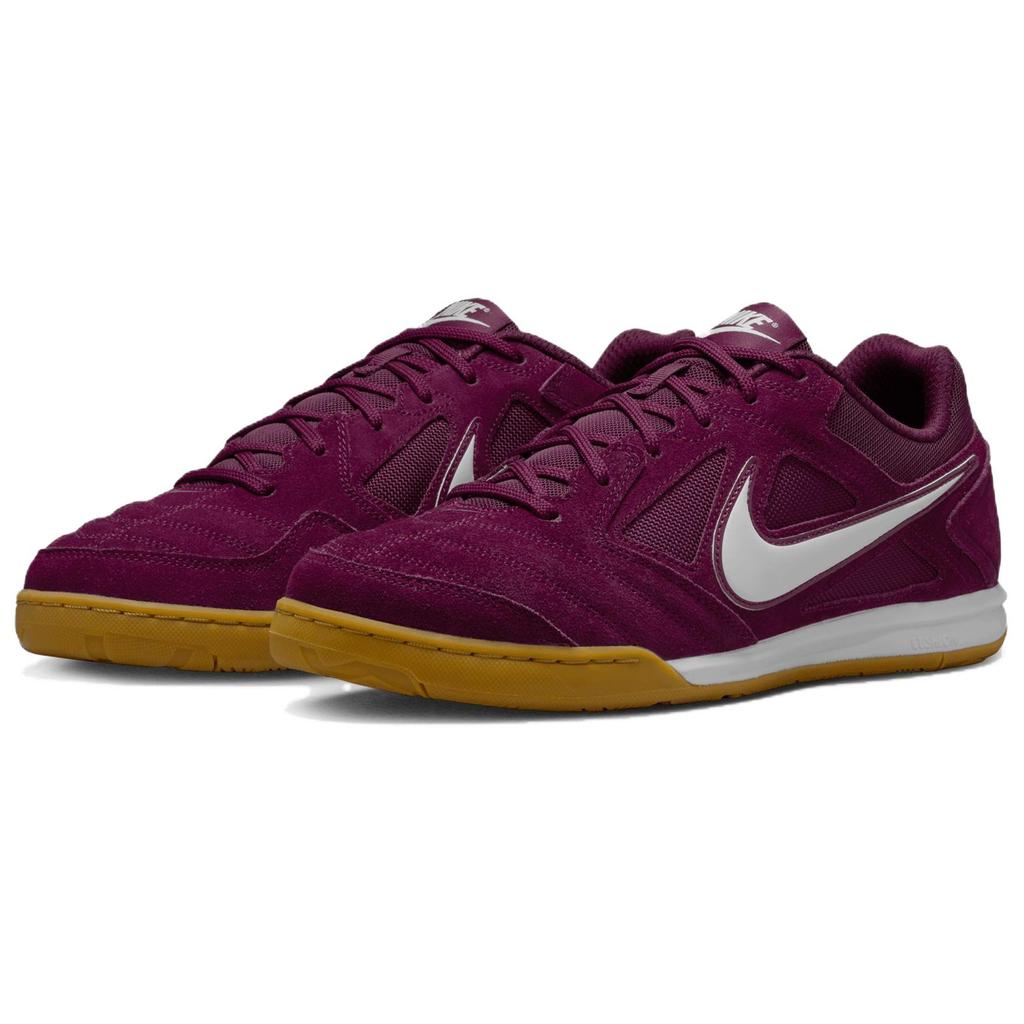 Nike Gato Bordeaux Gum Unisex Sneaker Rot Weiß Gummi-Hellbraun HQ6020-600