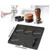Espresso Tamping Mat Coffee Tamper-Food Grade Tamping Mat for Espresso Machine Accessories Silicone Tamper Mat for Barista Tools